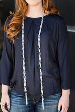 Load image into Gallery viewer, Paparazzi Scarfed for Attention - Silver