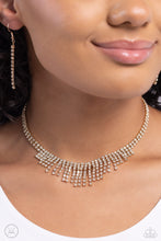 Load image into Gallery viewer, Paparazzi Daring Decadence - Gold (Choker)