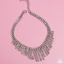Load image into Gallery viewer, Paparazzi Curtain Confidence - White - Life Of The Party April 2024 (Anklet)