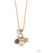 Load image into Gallery viewer, Paparazzi Nuanced Nautical - Gold