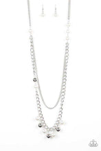 Load image into Gallery viewer, Paparazzzi Modern Musical - White - VENDOR _NAME - Sassy Sparkles $5 Jewelry