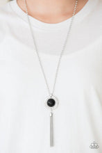 Load image into Gallery viewer, Paparazzi Always Front And Center - Black - VENDOR _NAME - Sassy Sparkles $5 Jewelry