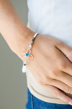 Load image into Gallery viewer, Hibiscus Hipster - Blue freeshipping - Sassy Sparkles $5 Jewelry