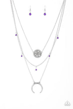 Load image into Gallery viewer, Lunar Lotus - Purple freeshipping - Sassy Sparkles $5 Jewelry