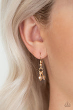 Load image into Gallery viewer, Paparazzi First Class Fringe - Gold - VENDOR _NAME - Sassy Sparkles $5 Jewelry