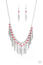 Load image into Gallery viewer, Feathered Ferocity - Red freeshipping - Sassy Sparkles $5 Jewelry