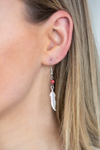 Load image into Gallery viewer, Feathered Ferocity - Red freeshipping - Sassy Sparkles $5 Jewelry