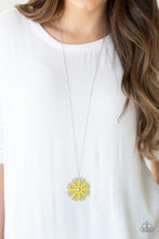 Load image into Gallery viewer, Paparazzi Spin Your Pinwheels - Yellow - VENDOR _NAME - Sassy Sparkles $5 Jewelry