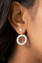 Load image into Gallery viewer, Diamond Halo - White freeshipping - Sassy Sparkles $5 Jewelry