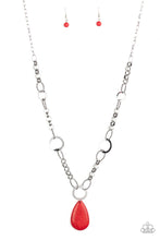 Load image into Gallery viewer, Paparazzi Recycled Refinement- Red - VENDOR _NAME - Sassy Sparkles $5 Jewelry