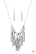 Load image into Gallery viewer, Paparazzi Nest Friends Forever - Silver - VENDOR _NAME - Sassy Sparkles $5 Jewelry