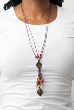 Load image into Gallery viewer, Paparazzi Knotted Keepsake - Pink - VENDOR _NAME - Sassy Sparkles $5 Jewelry