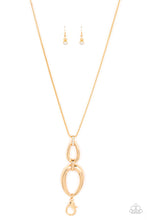Load image into Gallery viewer, Paparazzi Elegantly Entrancing - Gold (Lanyard)