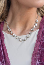 Load image into Gallery viewer, Paparazzi Hands Off The Crown - White - VENDOR _NAME - Sassy Sparkles $5 Jewelry