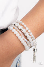 Load image into Gallery viewer, Paparazzi Day Trip Trinket - White - VENDOR _NAME - Sassy Sparkles $5 Jewelry
