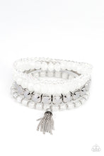 Load image into Gallery viewer, Paparazzi Day Trip Trinket - White - VENDOR _NAME - Sassy Sparkles $5 Jewelry