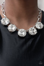 Load image into Gallery viewer, Paparazzi Limelight Luxury - White - VENDOR _NAME - Sassy Sparkles $5 Jewelry