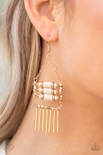Load image into Gallery viewer, Paparazzi Tribal Tapestry - Gold - VENDOR _NAME - Sassy Sparkles $5 Jewelry
