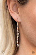 Load image into Gallery viewer, Paparazzi Stellar Crescendo - Gold Fashion Fix July 2022 - VENDOR _NAME - Sassy Sparkles $5 Jewelry