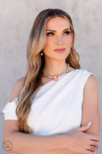 Load image into Gallery viewer, Paparazzi Heart in My Throat - Orange - Life Of The Party October 2022