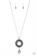 Load image into Gallery viewer, Paparazzi Wintry Wreath - Silver (Lanyard)