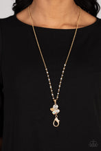 Load image into Gallery viewer, Paparazzi Rainbow Bloom - Gold (Lanyard)