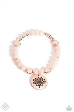 Load image into Gallery viewer, Paparazzi Leisurely Lotus - Rose Gold - Fashion Fix June 2023