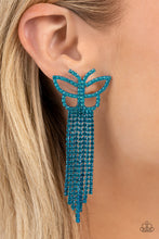 Load image into Gallery viewer, Paparazzi Billowing Butterflies - Blue - Life Of The Party - July 2023