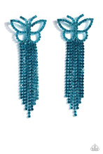 Load image into Gallery viewer, Paparazzi Billowing Butterflies - Blue - Life Of The Party - July 2023