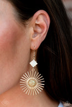 Load image into Gallery viewer, Paparazzi Seize the Sunburst - Gold - September 2023 Fashion Fix