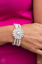 Load image into Gallery viewer, Paparazzi Gifted Gatsby - White - Fashion Fix October 2023