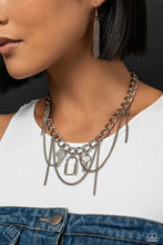 Load image into Gallery viewer, Paparazzi Against the Lock - Silver - Fashion Fix January 2024
