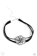 Load image into Gallery viewer, Paparazzzi Textured Tapestry - Black (Choker)