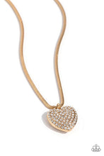 Load image into Gallery viewer, Paparazzi Sequined Sweetheart - Gold
