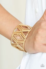 Load image into Gallery viewer, Paparazzi Textile Tango - Gold
