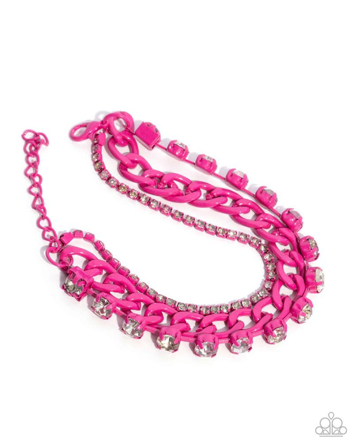 Paparazzi Colorful Canvas - Pink