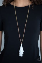 Load image into Gallery viewer, Paparazzi Triple The Tassel - White
