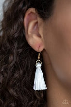 Load image into Gallery viewer, Paparazzi Triple The Tassel - White
