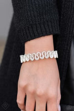 Load image into Gallery viewer, Paparazzi Scrunched Surety - White - Fashion Fix November 2023
