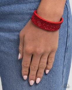 Paparazzi Sprinkling Studs - Red