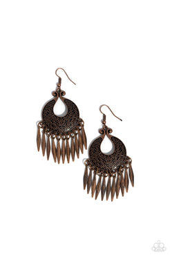 Paparazzi Tribal Charm - Copper