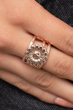 Load image into Gallery viewer, Paparazzi Roadside Daisies - Rose Gold
