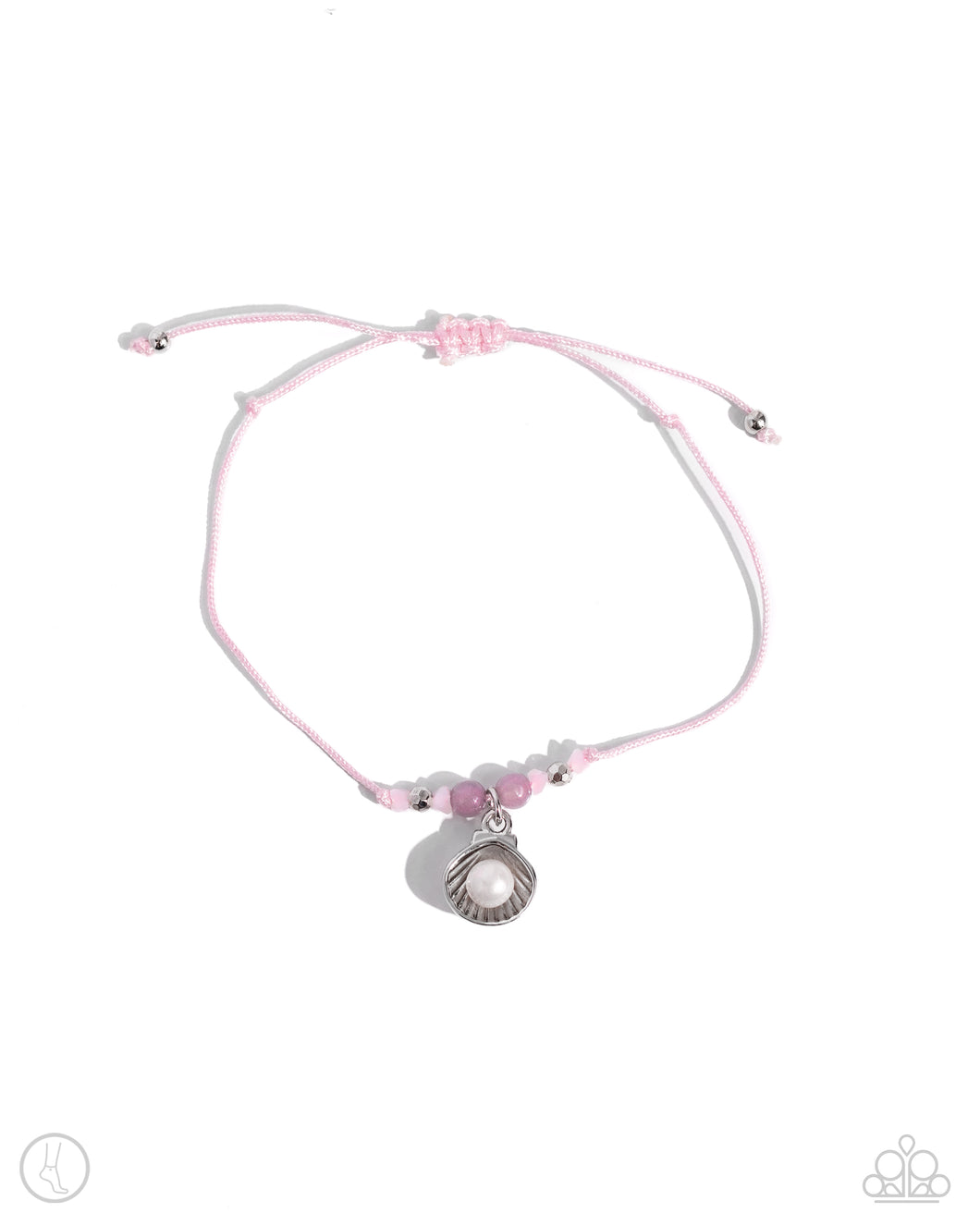 Paparazzi Oyster Overture - Pink (Anklet)