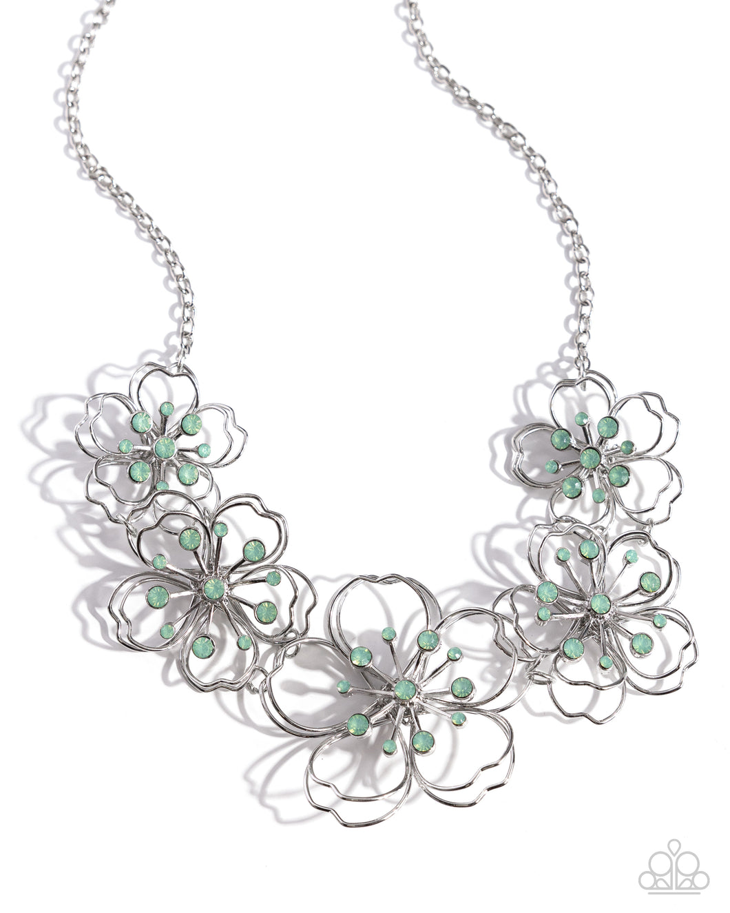 Paparazzi Wiry Wallflowers - Green