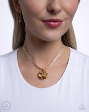 Load image into Gallery viewer, Paparazzi Seize the Spring - Gold (Choker)
