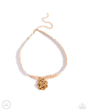 Load image into Gallery viewer, Paparazzi Seize the Spring - Gold (Choker)
