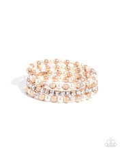 Load image into Gallery viewer, Paparazzi Serene Stack - Rose Gold
