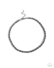 Load image into Gallery viewer, Paparazzi Edgy Etching - Black (Choker)
