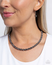 Load image into Gallery viewer, Paparazzi Edgy Etching - Black (Choker)
