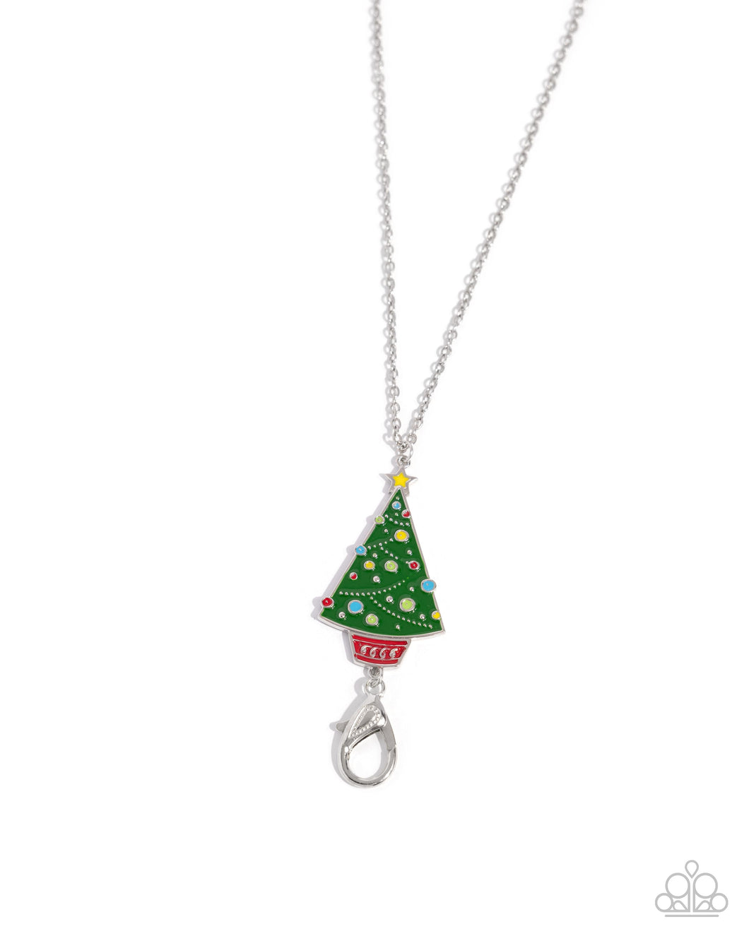 Paparazzi Charming Christmas - Multi (Lanyard)